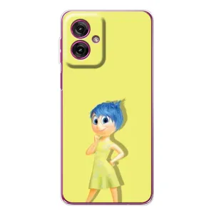 Чехол Головоломка для Motorola Moto G55 - (AlphaPrint) (Радость)