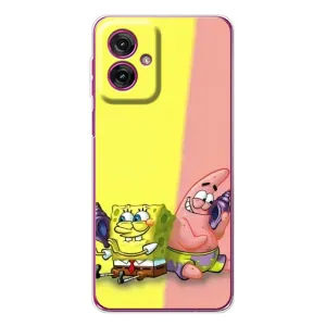 Чехлы с Патриком на Motorola Moto G55 (Звонок)