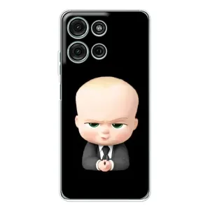 Мультяшный принт на Чехол для Мото Г56 (Бос)