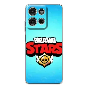 Силиконовый Чехол на Motorola MOTO G56 с картинкой Brawl Stars (Бравл Старс)