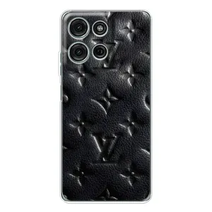 Текстурный Чехол Louis Vuitton для Мото Г56 (Черный ЛВ)