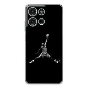 Силиконовый Чехол Nike Air Jordan на Мото Г56 (Джордан)