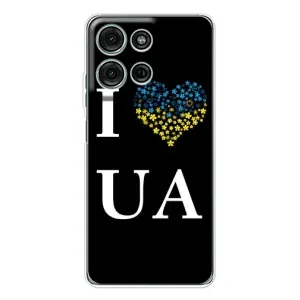 Силиконовый Чехол на Motorola MOTO G56 (Я-Украина) (I Love UA)