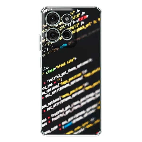 Чехол с рисунком «Код» для Motorola MOTO G56 Чехол с рисунком «Код» для Motorola MOTO G56