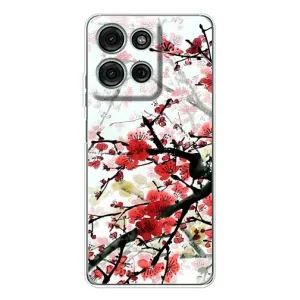 Чехол с принтом САКУРЫ на Motorola MOTO G56 (Красивая Сакура)