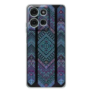 Силиконовый Чехол на Motorola MOTO G56 (Крутой орнамент)