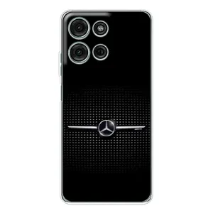 Силиконовый бампер с картинкой машины на Motorola MOTO G56 (Mercedes)