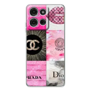 Чехол (Dior, Prada, YSL, Chanel) для Motorola MOTO G56 (Модница)