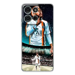 Силиконовый Чехол Motorola MOTO G56 (Неймар ПСЖ)