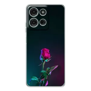 Чехлы с принтом Розочки для Motorola MOTO G56 (Ночная роза)