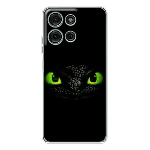 Чехол дракон Беззубик для Motorola MOTO G56 (Глаза Беззубика)