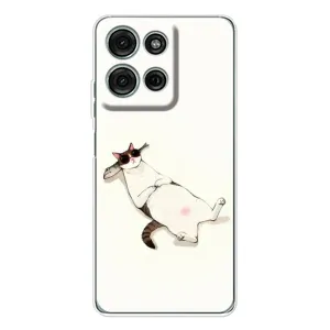Чехол на тематику: Коты для Motorola MOTO G56 (Отдых)