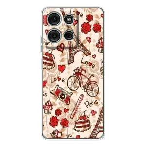 Чехол с Эйфелевой башней на Motorola MOTO G56 (Париж мечта)