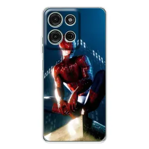 Чохол Супергерой Людина Павук на Motorola MOTO G56 (Павук на домі)