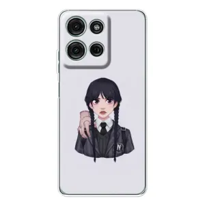 Чехлы с принтом Уэнсдей на Motorola MOTO G56 (Вещь Венсдей)