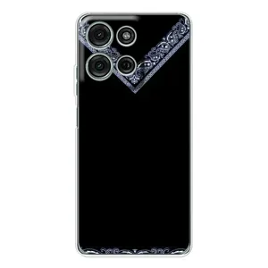 Силиконовый Чехол на Motorola MOTO G56 (Воротник вышиванки)