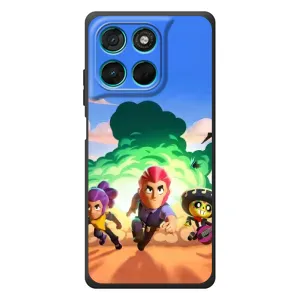 Силиконовый Чехол на Motorola Moto G57 Power с картинкой Brawl Stars (Бравел Старс)
