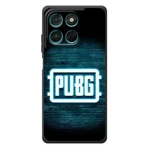 Чехол (TPU) с картинкой "Лого Пабг" на Мотелеа Моти Г57 Пауэр (Лого PUBG)