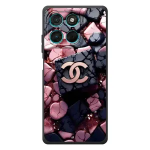 Чехол (Dior, Prada, YSL, Chanel) для Motorola Moto G57 Power (Шанель)