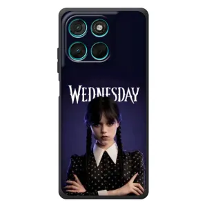 Чехлы с принтом Уэнсдей на Motorola Moto G57 Power (Wednesdey)