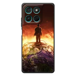 Чехол Оппенгеймер / Oppenheimer на Motorola Moto G57 Power (Ядерщик)