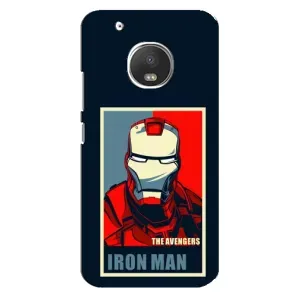 Чехол Супергерой Железный человек на Motorola MOTO G5s (Art Iron man)