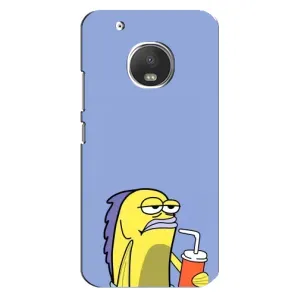 Бампер с принтом Мемы для Motorola MOTO G5s (Безразличие)