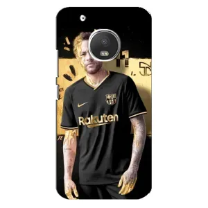 Силиконовый Чехол Motorola MOTO G5s (Gold Neymar)
