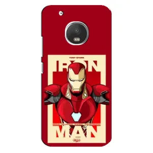 Чехол Супергерой Железный человек на Motorola MOTO G5s (Iron man)