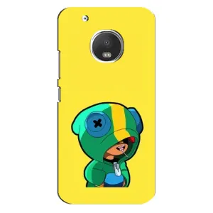 Чохол Бравл Старс для Motorola MOTO G5s (Леон (LEON))