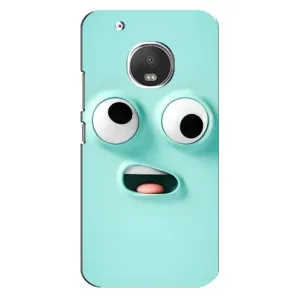 Силиконовые Чехлы (смешные стикеры) для Motorola MOTO G5s (Забавное мятное лицо)