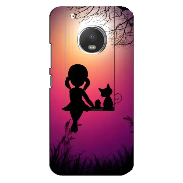 Чехол с рисунком «На качели» для Motorola MOTO G5s Чехол с рисунком «На качели» для Motorola MOTO G5s