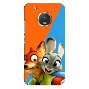 Чехлы ЗВЕРОПОЛИС для Motorola MOTO G5s (Ник и Хопс)