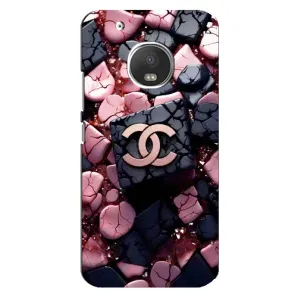 Чехол (Dior, Prada, YSL, Chanel) для Motorola MOTO G5s (Шанель)