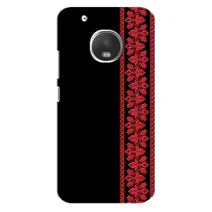 Силиконовый Чехол на Motorola MOTO G5s с картинкой Вышиванки
