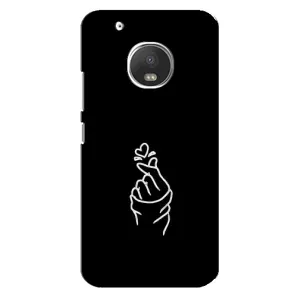 Чехлы (Знак сердечка) на Motorola MOTO G5s (Знак Сердечка)