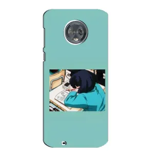 Чехол с персонажами АНИМЕ на Motorola MOTO G6 (Аканэ Тэндо)