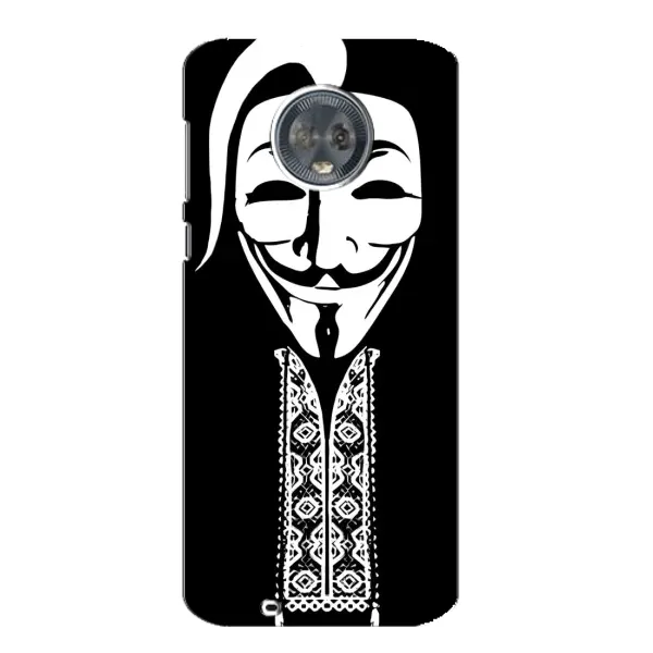 Чехол с рисунком «Анонимус» для Motorola MOTO G6 Чехол с рисунком «Анонимус» для Motorola MOTO G6