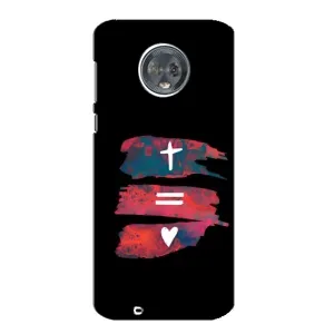 Чехлы для Motorola MOTO G6 (Для Христиан) (Атрибутика)