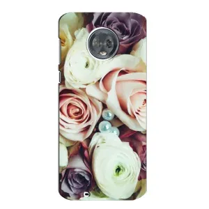 Чехлы с принтом Розочки для Motorola MOTO G6 (Букет РОЗ)