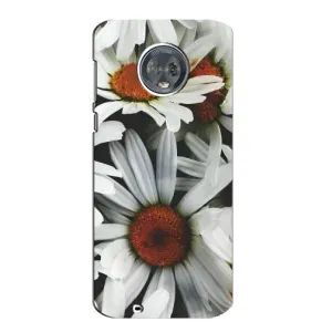 Чехол с ромашками на Motorola MOTO G6 (Цветы Ромашки)