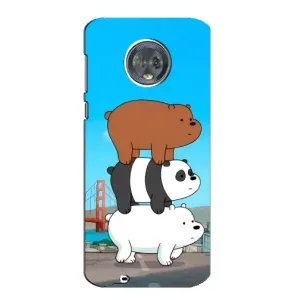 Чехлы с Пандами на Motorola MOTO G6 (Друзья)