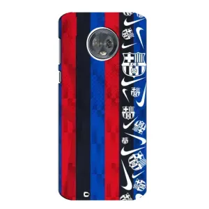 Чехол для Motorola MOTO G6 (Барселона) (Фанат Барсы)