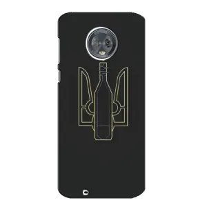 Чехол с картинкой (Патриотический ГЕРБ) на Motorola MOTO G6 (Герб - Молотова)