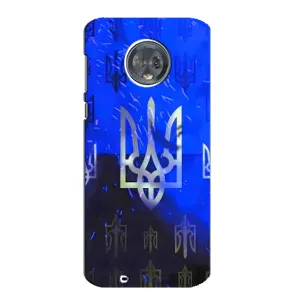 Чехол Укр Символика для Motorola MOTO G6 (Герб)