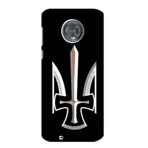 Чехол Укр Символика для Motorola MOTO G6 (Герб Свобода или Смерть)