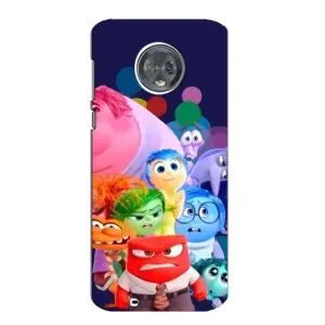 Чехол Головоломка для Motorola MOTO G6 - (AlphaPrint) (Герои головоломки)