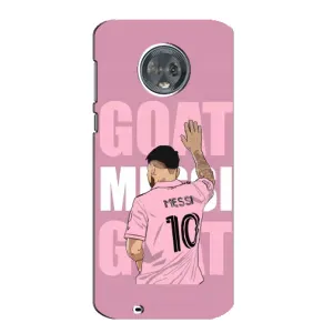 Чехлы Лео Месси в Майами на Motorola MOTO G6