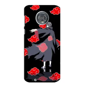 Чехлы с картинкой Итачи Учиха на Motorola MOTO G6 (Итачи в плаще)