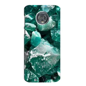 Чехол (Дорого -богато) на Motorola MOTO G6 (Изумруд)